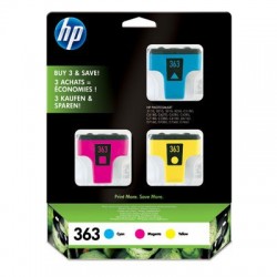 Cartuccia Hp CB333EE (Conf. da 3 pz.) CIANO+MAGENTA+GIALLO – Originale