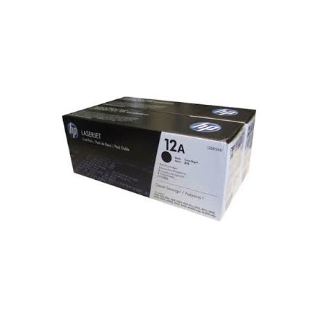 HP MULTIPACK TONER Q2612AD 12A NERO ORIGINALE
