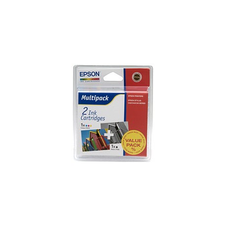 Cartuccia Epson T036 T037 Spiaggia NERO e COLORE