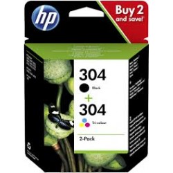 HP multipack 304 black + 304 color