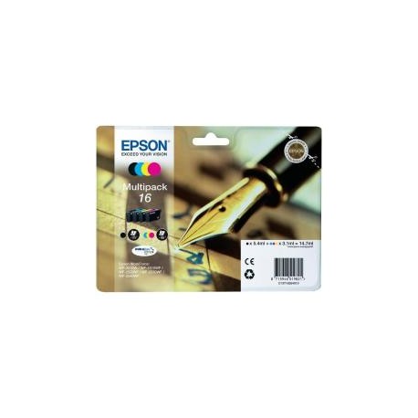Cartuccia Epson C13T16264012 (Conf. da 4 pz.) NERO+CIANO+MAGENTA+GIALLO – Originale
