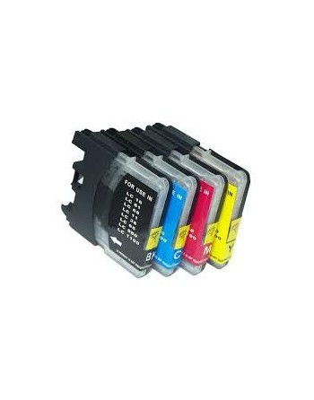 28ML Brother Compatibl LC61 Bk LC980 BK LC1100 ALTA CAPACITA