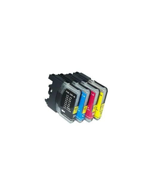 18MLL Brother Compatible LC61Y  LC980Y LC1100Y ALTA CAPACITA