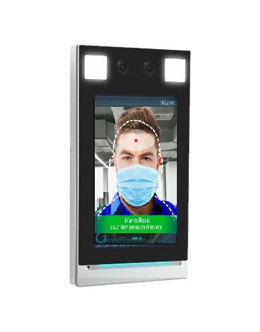 Terminale controllo accessi, sensore rilevamento temperatura