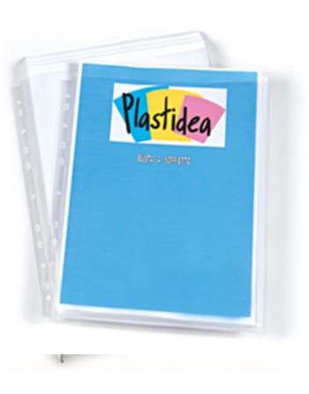 Buste in Plastica a soffietto PLASTIDEA Liscia 3 cm A4 10 pz