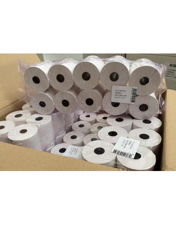 10x Rotolo per CASSA Omologato carta termica mm 57 x 30 mtl