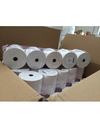 5x Rotolo per CASSA Omologato carta termica mm 80 x 80 mtl