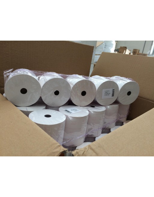 5x Rotolo per CASSA Omologato carta termica mm 80 x 80 mtl
