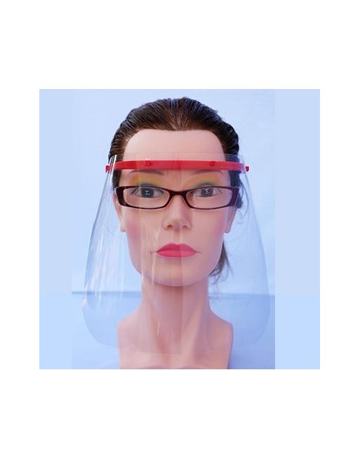 KIT 10 VISIERE PROTETTIVE PVC + 2 CERCHIETTI 