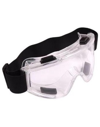Occhiali Protettivi con Fascia Elastica - Trasparenti  69637