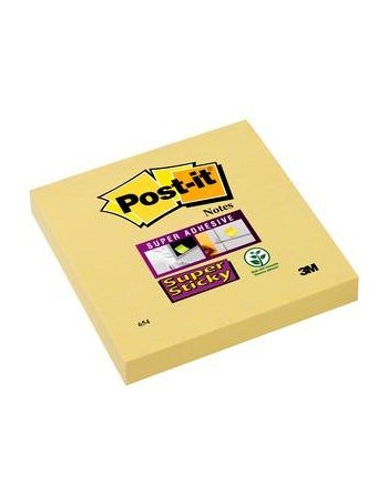 Post-it® Super Sticky Giallo Canary ™- 76x76 mm - Conf. 12pz