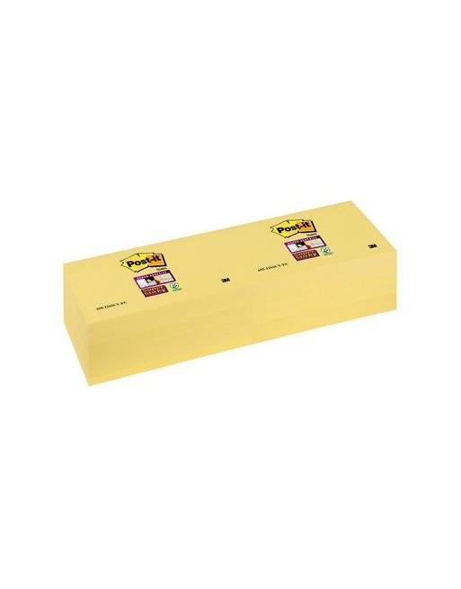 Post-it® Super Sticky Notes Giallo Canary ™ 76x127 mm - 12pz