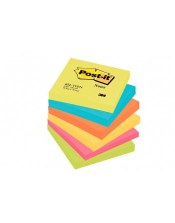 Foglietti Post-it® colori ENERGY- 6 blocchetti 76 mm x 76 mm