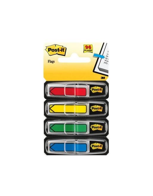 Post-it® Index Freccia - Dispenser 4 colori classici assorti