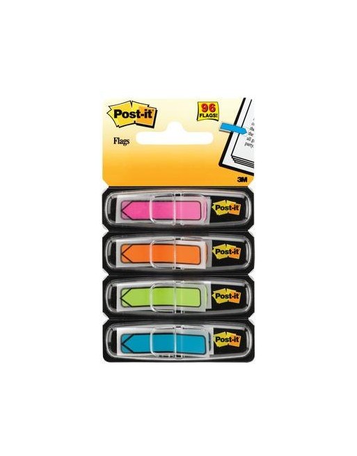 Post-it® Index Freccia - Dispenser 4 colori vivaci assorti