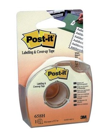 Post-it Nastro Adesivo in Carta Rimovibile con Dispenser