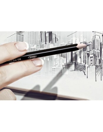 HI-TEXT 060 GRAFIX matita grafite esagonale HB2 12pz