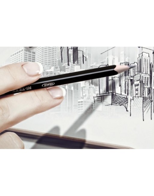 HI-TEXT 060 GRAFIX matita grafite esagonale HB2 12pz