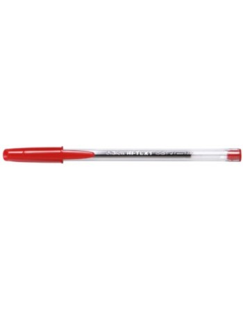 HI-TEXT 661 penna sfera punta media 1 mm Colore ROSSO 50 pz