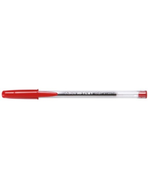 HI-TEXT 661 penna sfera punta media 1 mm Colore ROSSO 50 pz