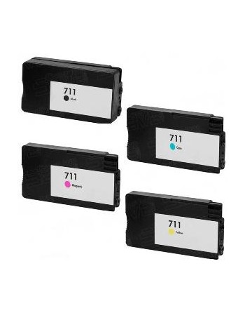 80ml Pigment Black Com HP T120,T125,T130,T520,T525,T530H711