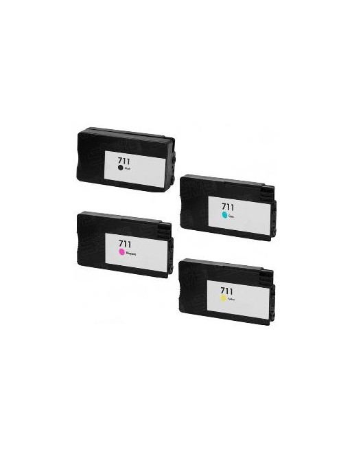 80ml Pigment Black Com HP T120,T125,T130,T520,T525,T530H711