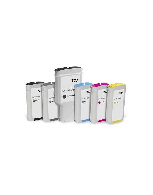 Black Photo Compa Hp Designjet  T1500,T2500,T920-130Ml 727