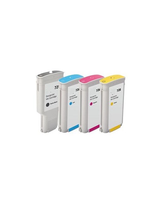 130ml Ciano compa Hp Designjet T730 ,T830 728C