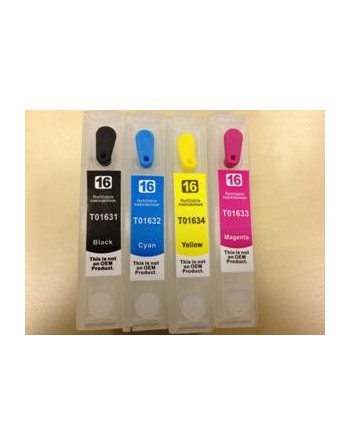 12ML Black Vuoti autoreserta Ricaricabile 16XL