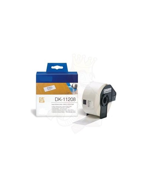 White 38mmX90mm 400psc for Brother P-Touch QL1000 1050 1060