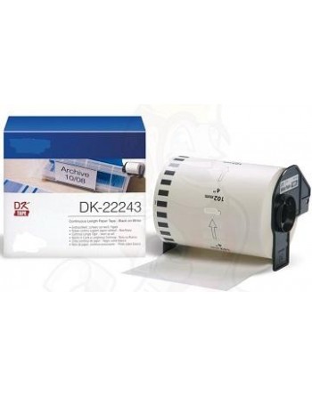 White 102mmX30.48m for Brother P-Touch QL1000 1050 1060