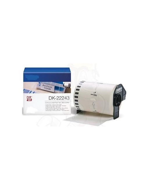 White 102mmX30.48m for Brother P-Touch QL1000 1050 1060