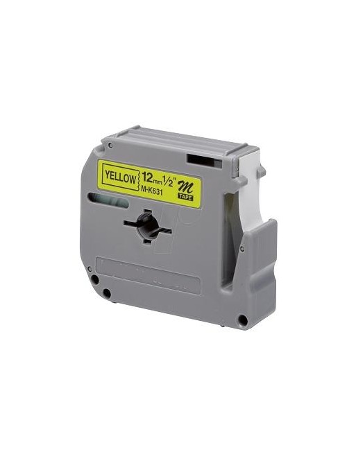Laminato Black-Yellow 12mmX8m Brother labelMK-631BZ