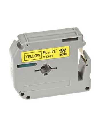 Laminato Black-Yellow 9mmX8m Brother labelMK-621BZ
