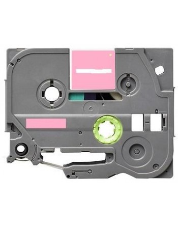 Label color White-Pink 12mmX5m for Brother P-Touch
