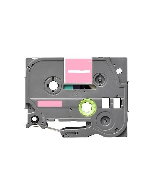 Label color White-Pink 12mmX5m for Brother P-Touch