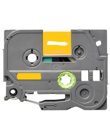 Label color White-Satin Gold 12mmX5m for Brother P-Touch