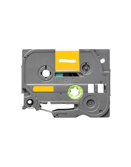 Label color White-Satin Gold 12mmX5m for Brother P-Touch