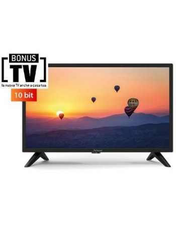 24'' LED TV a 12 Volts - 720p HD con DVB-T2 10 bit, EPG, USB