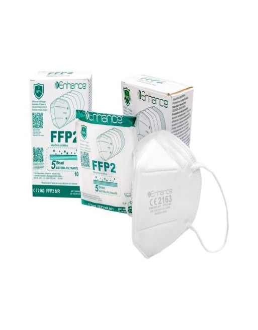 Mascherina protettiva monouso FFP2 - confezione da 10PZ