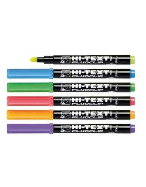 Fluoclip Evidenziatore verde sc.12 pezzi