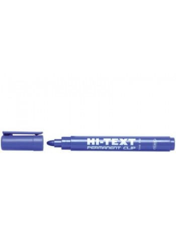 Indelebile punta tonda 4mm - 12 pezzi - BLU