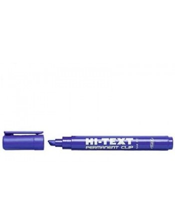 Indelebile punta scalpello 2-6mm - 12 pezzi - BLU