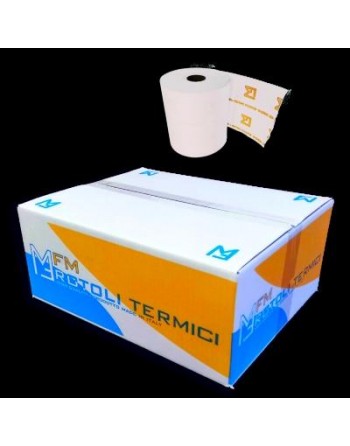 10x Rotolo POS in carta termica mm 57x10 mtl