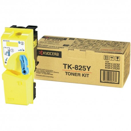 TONER KYOCERA TK825Y GIALLO ORIGINALE