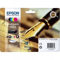Cartuccia Epson C13T16364010 (Conf. da 4 pz.) NERO+CIANO+MAGENTA+GIALLO – Originale